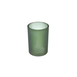 Online Abiete Glass Tumbler, Green Bath Accessories