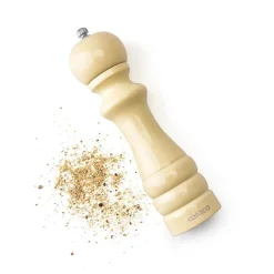 Clearance African Spice Grinder, 20cm, Cream Salt And Pepper Grinders