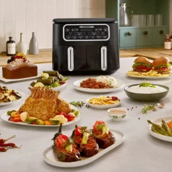 Hot Air Cook Duo 2-in-1 Air Fryer with Stew Function, 8L, 2500W, Starlight Air Fryers