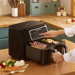 Hot Air Cook Duo 2-in-1 Air Fryer with Stew Function, 8L, 2500W, Starlight Air Fryers