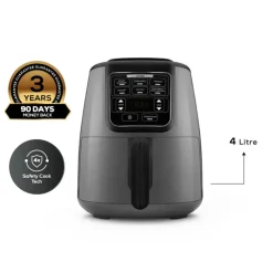 Outlet Air Cook XL 2 in 1 Air Fryer, 4L, 1550W, Space Grey Air Fryers