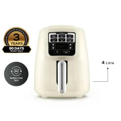Best Air Cook XL 2 in 1 Air Fryer with Stew Function, 4L, 1550W, Starlight Air Fryers