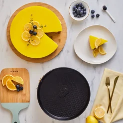 Online Aluminum Springform Cake Tin, 26cm, Black Gold Cake Tins