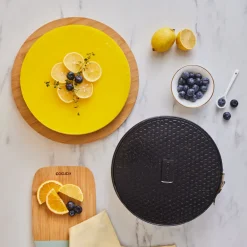 Online Aluminum Springform Cake Tin, 26cm, Black Gold Cake Tins