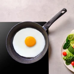 Aqua Granite Non-Stick Induction Frying Pan, 26cm, Blue Pans