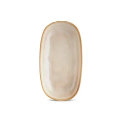 Discount Aria Reactive Glaze Serving Platter, 16cm, Beige Serving Platters