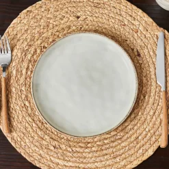 Discount Aria Reactive Glaze Side Plate, 20cm, Beige Side Plates