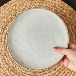 Discount Aria Reactive Glaze Side Plate, 20cm, Beige Side Plates