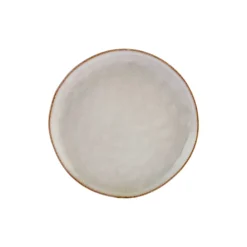 New Aria Reactive Glaze Dinner Plate, 27cm, Beige Dinner Plates