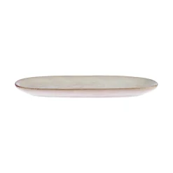New Aria Reactive Glaze Serving Platter, 31cm, Beige Serving Platters