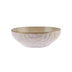 Outlet Aria Reactive Glaze Serving Bowl, 27cm, Beige Bowls