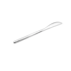 Bead Dessert Knife, Silver Mix And Match Cutlery