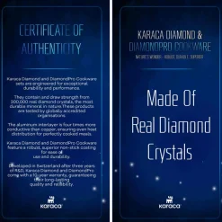 Online BioDiamond Pro Non-Stick Induction Stockpot with Lid, 24cm, Black Pots|Induction Cookware