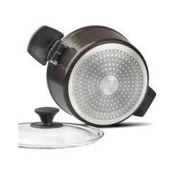 Blackgold Biogranite 7-Piece Non-Stick Induction Cookware Set, Induction Cookware|Biogranite Cookware Sets