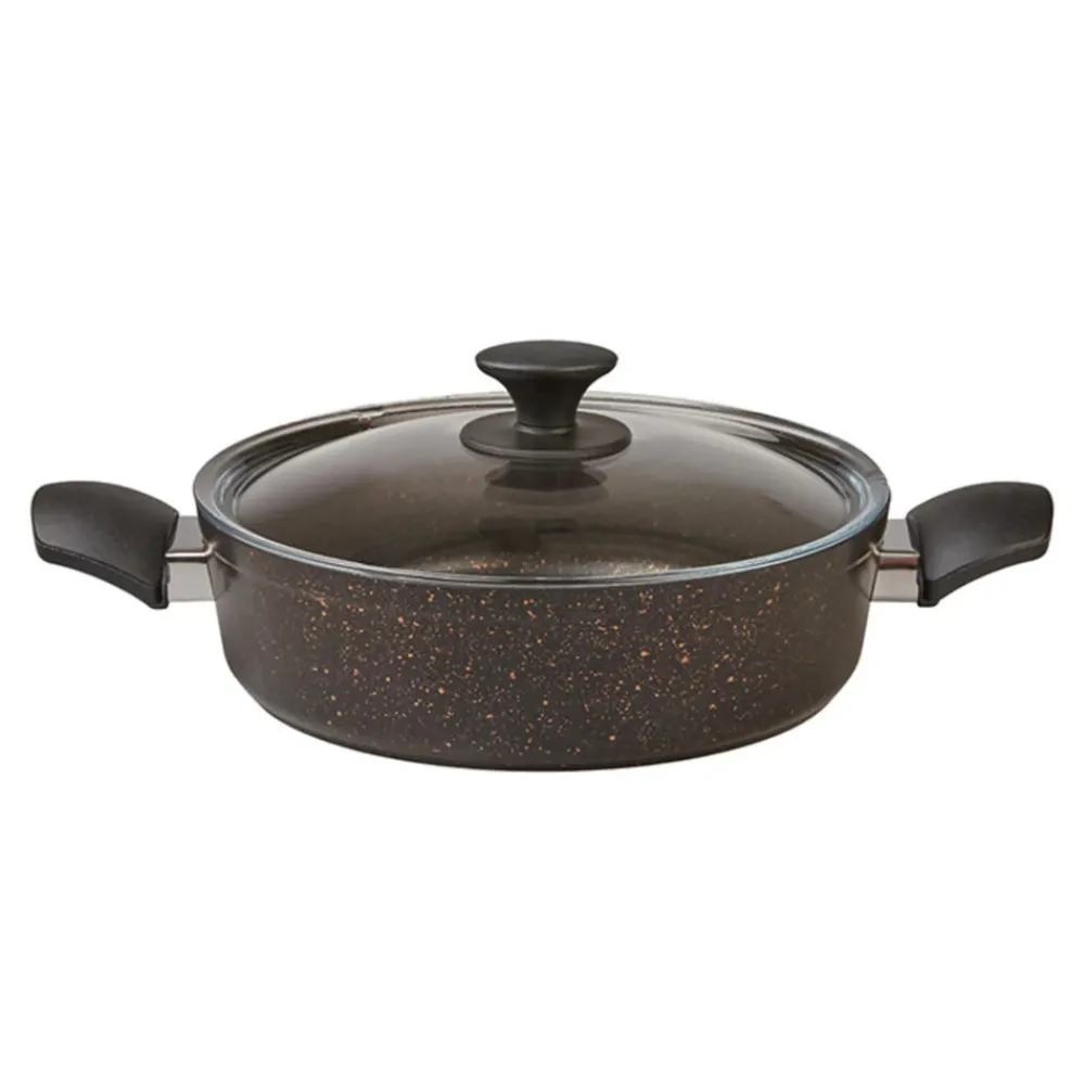 Blackgold Biogranite 7-Piece Non-Stick Induction Cookware Set, Induction Cookware|Biogranite Cookware Sets