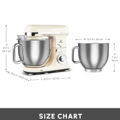 Hot Blendburst Stand Mixer, 5.7L, 1400W, Iconic Beige Stand Mixers