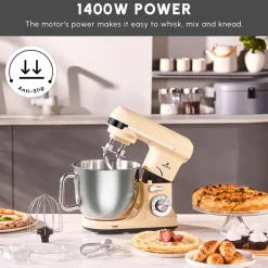 Hot Blendburst Stand Mixer, 5.7L, 1400W, Iconic Beige Stand Mixers