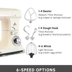 Hot Blendburst Stand Mixer, 5.7L, 1400W, Iconic Beige Stand Mixers