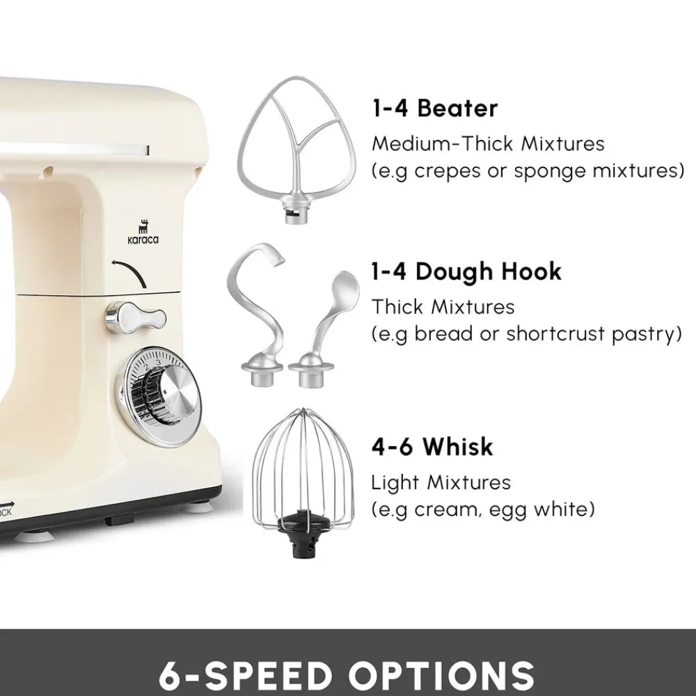 Hot Blendburst Stand Mixer, 5.7L, 1400W, Iconic Beige Stand Mixers