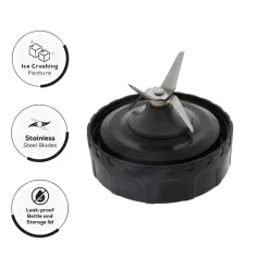 Online Blendfit Go Personal Smoothie Blender, 2x600ml Bottle, 550W, Retro Cream Blenders