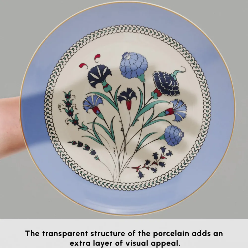 Clearance Bone China Blue Clove 26-Piece Serveware Set for 6 People, Multi See All Serveware Sets|Forever Bone China Serveware Sets