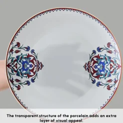 Online Bone China Nakkaş 26-Piece Serveware Set for 6 People, Multi See All Serveware Sets|Forever Bone China Serveware Sets