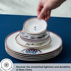 Online Bone China Nakkaş 26-Piece Serveware Set for 6 People, Multi See All Serveware Sets|Forever Bone China Serveware Sets