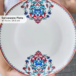 Online Bone China Nakkaş 26-Piece Serveware Set for 6 People, Multi See All Serveware Sets|Forever Bone China Serveware Sets