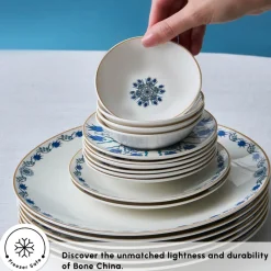 New Bone China İznik 26-Piece Serveware Set for 6 People, Multi See All Serveware Sets|Forever Bone China Serveware Sets