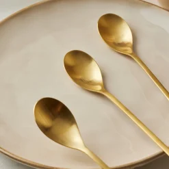 Clearance Boreas 4-Piece Stainless Steel Latte Spoon, Cutlery Sets