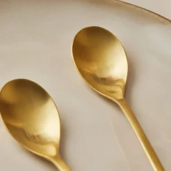 Clearance Boreas 4-Piece Stainless Steel Latte Spoon, Cutlery Sets