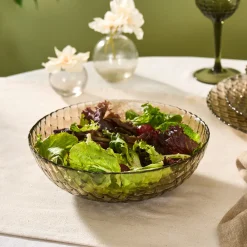Online Braid Lustrous Glass Salad Bowl 22cm, Bowls