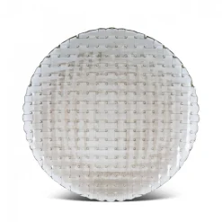 Best Braid Lustrous Glass Side Plate, 21cm, Side Plates