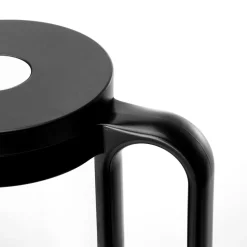 Outlet Brewy Glass Tea French Press, 500ml, Black Transparent French Press