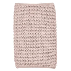 New Bubbles Chenille Bath Mat, 50cmx80cm, Pink Bath Mats