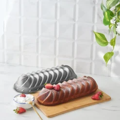 Discount Cake Pro Vera Aluminium Cast Loaf Pan, 35cm, Anthracite Cake Tins