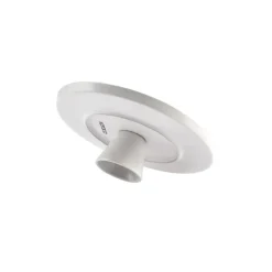 Outlet Calvin Ceramic Cake Stand, 23cm, White Gold Serving Platters