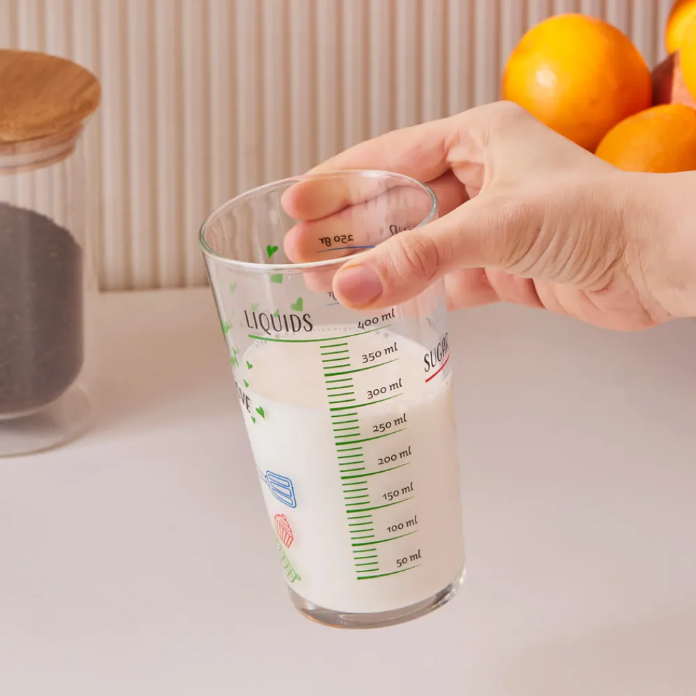 Discount Carme Measuring Glass, 550ml, Green Kitchen Gadgets