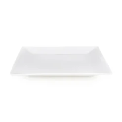 New Carmen Trend Square Porcelain Serving Platter, 18cm, White Side Plates