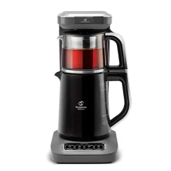 Best Caysever Robotea Pro 4 in 1 Talking Automatic Tea Maker Kettle and Filter Coffee Maker, 2500W, Space Grey Tea Machines