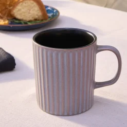 New Cervantes Stoneware Mug, 380ml, Grey Mugs