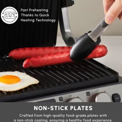 Discount Compact Steel Pro Sear and Grill Inox 2008 Grill and Sandwich Toaster, 2000W Sandwich Toasters