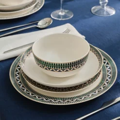 Online Cordoba 24-Piece Bone China Dinner Set for 6 People, Multi See All Dinner Sets|Bone China Dinner Sets