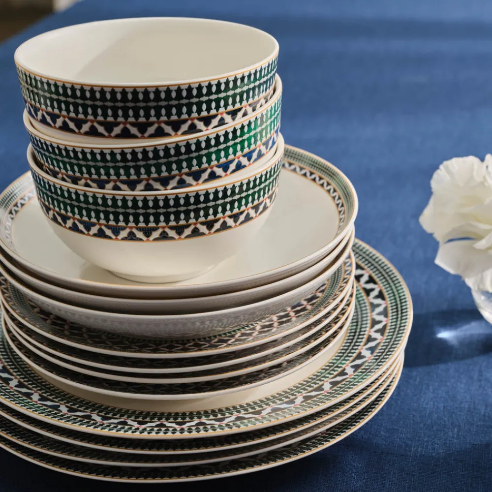 Online Cordoba 24-Piece Bone China Dinner Set for 6 People, Multi See All Dinner Sets|Bone China Dinner Sets