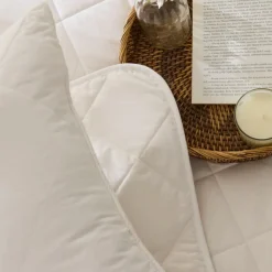 Best Cotton Duvet Cover, 135x200cm, Single, Offwhite Duvet Cover Sets