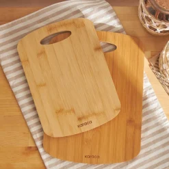 Best Defne 2 Piece Bamboo Chopping Board, Wood Chopping Boards