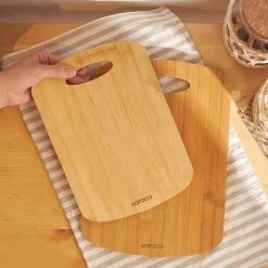Best Defne 2 Piece Bamboo Chopping Board, Wood Chopping Boards
