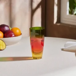 Online Dolce Highball Glass, 350ml, Green Highball Glasses