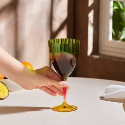 Sale Dolce Wine Glass, 400ml, Green Wine And Champagne Glasses