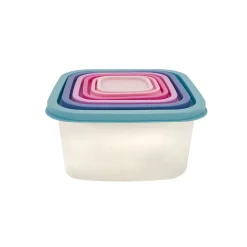 Best Dora Purple 6 Piece Storage Container Set, Multi Storage Containers